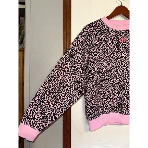 Nike Crew Animal Print Oversized Sweatshirt Size XS/S - Picture 5 of 15